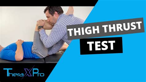 compression test si joint|positive thigh thrust test.